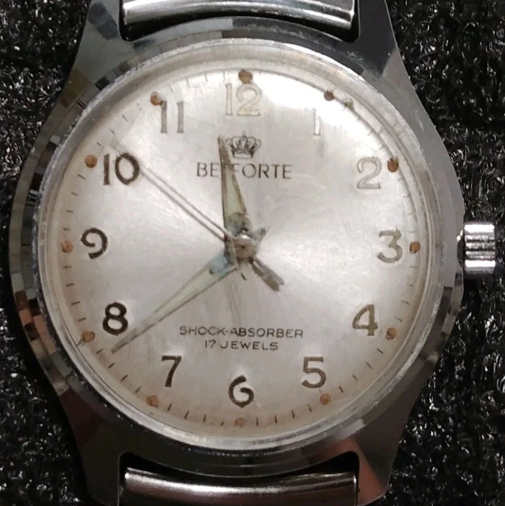 Belforte Shock Absorber Vintage Wind-up Watch 17 Jewels.